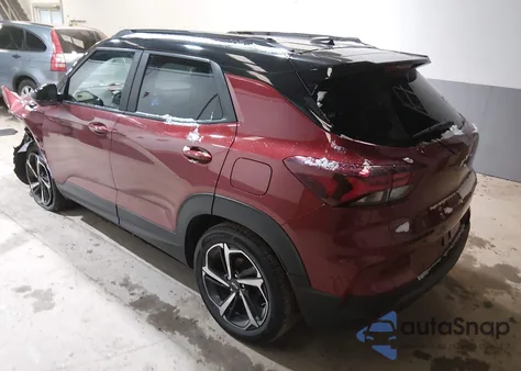 2022 Chevrolet Trailblazer Fwd Rs z USA, uszkodzony, nr VIN KL79MTSL9NB076121